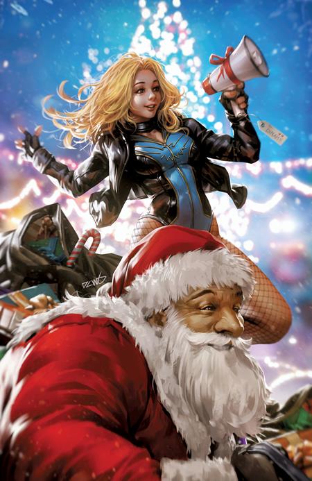 PREORDER 19/12/23 BATMAN SANTA CLAUS SILENT KNIGHT #3 (OF 4) CVR B DERRICK CHEW CARD STOCK VAR