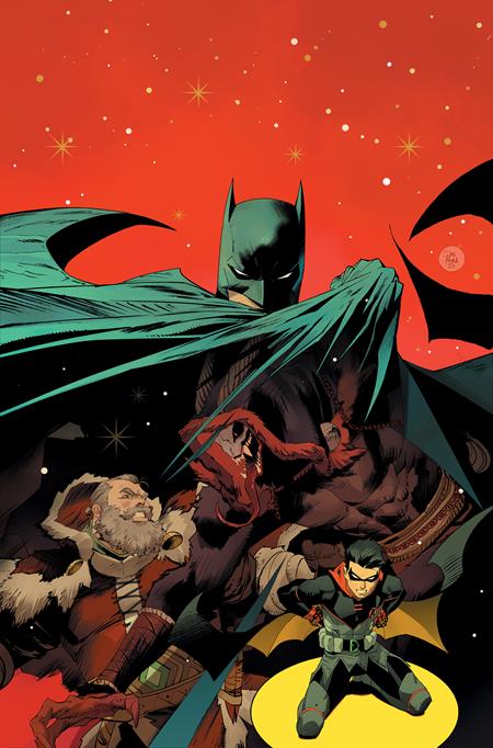 PREORDER 26/12/23 BATMAN SANTA CLAUS SILENT KNIGHT #4 (OF 4) CVR A DAN MORA