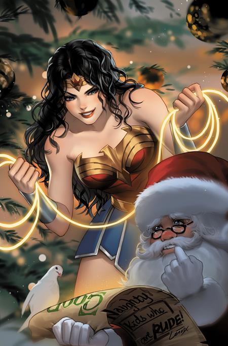 PREORDER 26/12/23 BATMAN SANTA CLAUS SILENT KNIGHT #4 (OF 4) CVR B LESLEY LEIRIX LI CARD STOCK VAR