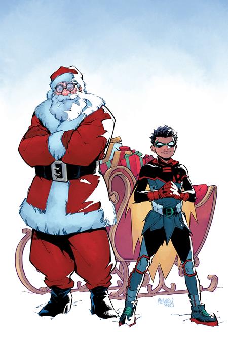 PREORDER 26/12/23 BATMAN SANTA CLAUS SILENT KNIGHT #4 (OF 4) CVR D OTTO SCHMIDT CARD STOCK VAR
