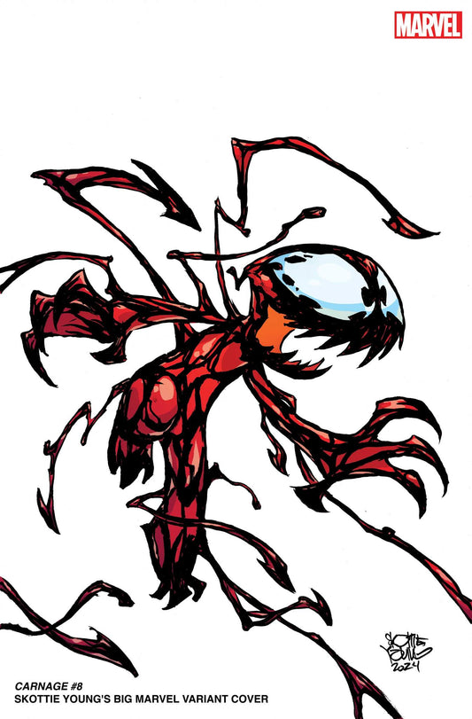 CARNAGE #8 SKOTTIE YOUNG BIG MARVEL VAR