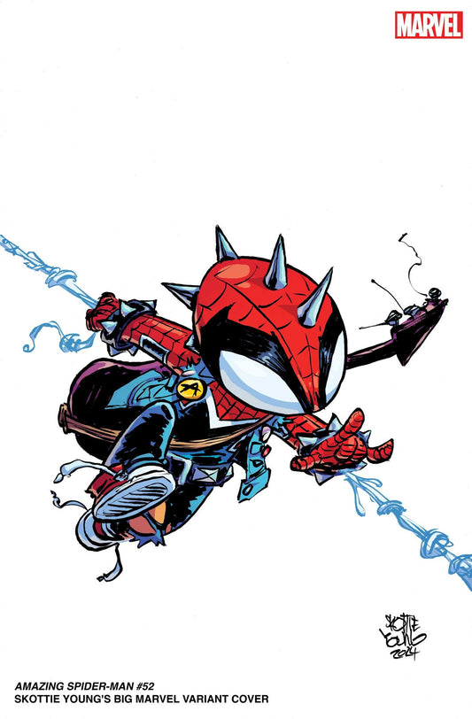 AMAZING SPIDER-MAN #52 SKOTTIE YOUNG BIG MARVEL VAR - PREORDER 19/6/24