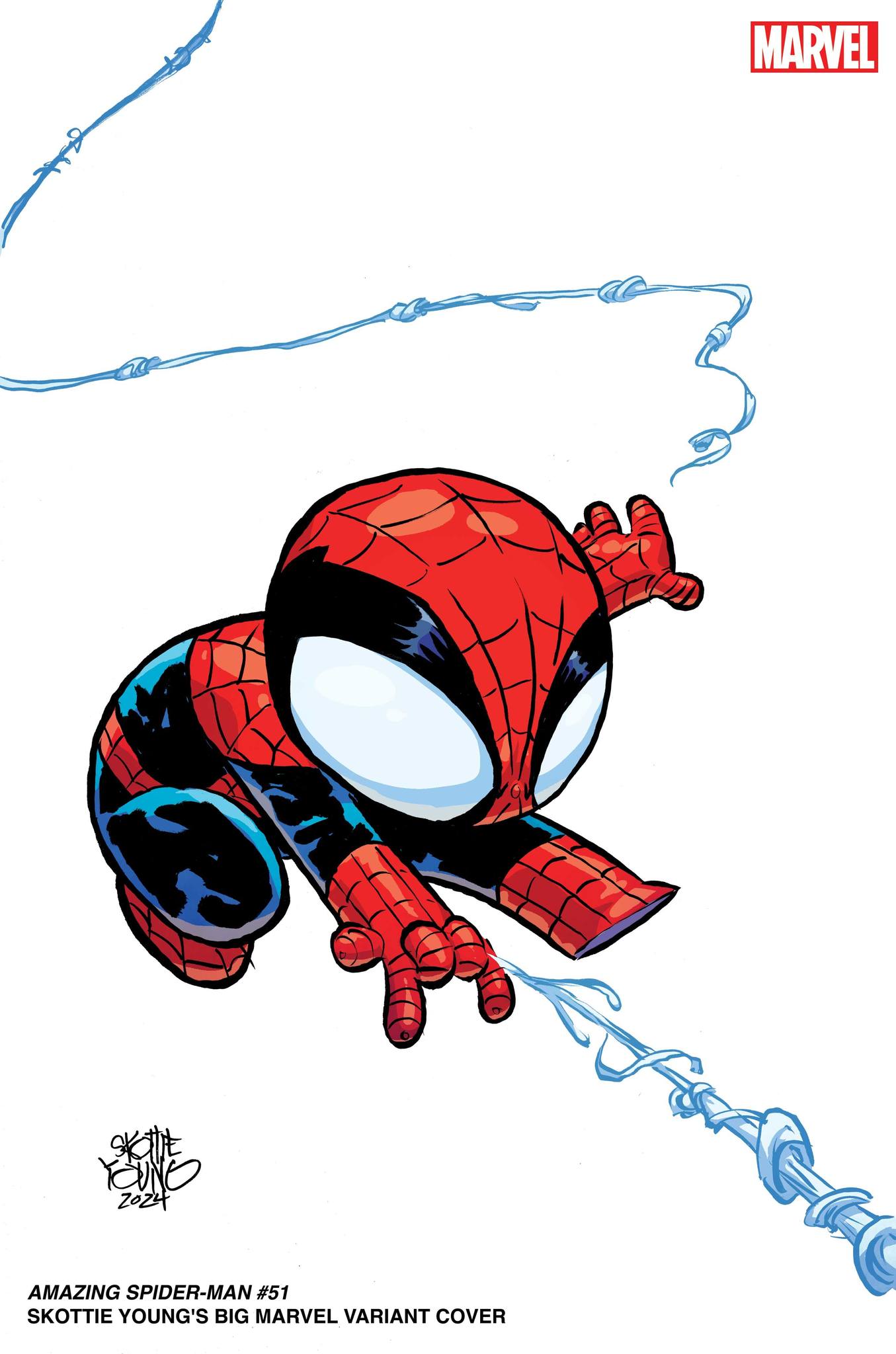 AMAZING SPIDER-MAN #51 SKOTTIE YOUNG BIG MARVEL VAR