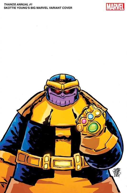 THANOS ANNUAL #1 SKOTTIE YOUNG BIG MARVEL VAR - PREORDER 26/6/24