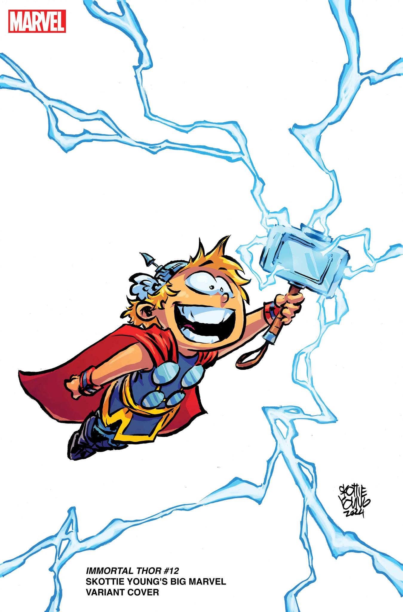 IMMORTAL THOR #12 YOUNG BIG MARVEL VAR - PREORDER 5/6/24