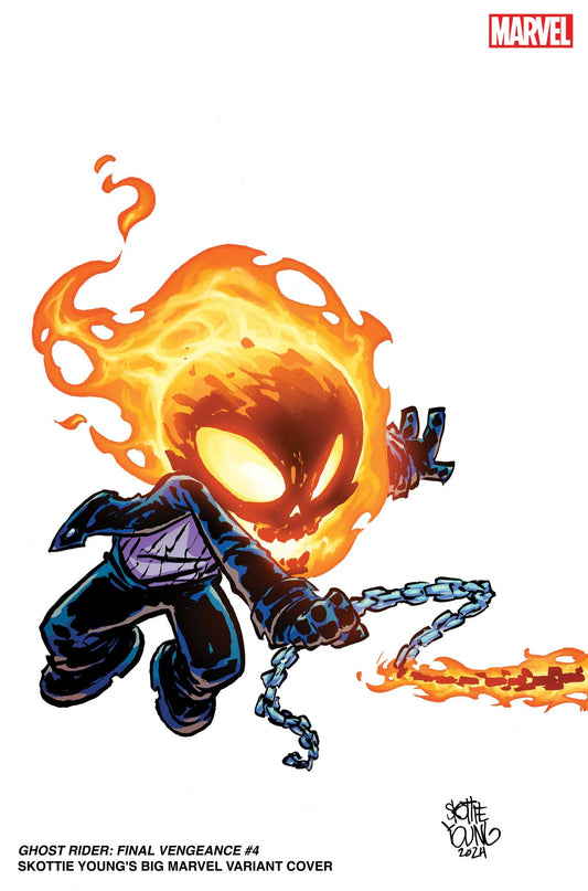 GHOST RIDER FINAL VENGEANCE #4 SKOTTIE YOUNG BIG MARVEL VARIANT