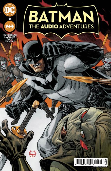 BATMAN THE AUDIO ADVENTURES #6 (OF 7) CVR A DAVE JOHNSON