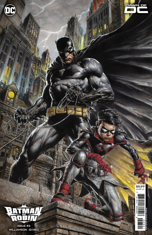 BATMAN AND ROBIN #3 CVR B DAVID FINCH CARD STOCK VAR