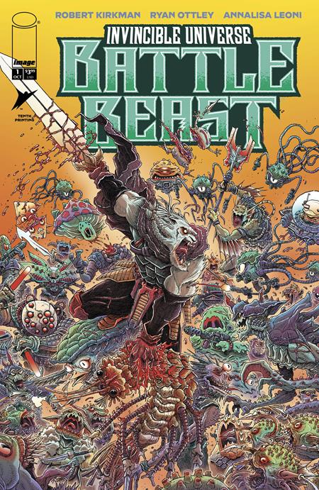 INVINCIBLE UNIVERSE BATTLE BEAST #1 10TH PTG CVR G JAMES STOKOE VAR - PREORDER (FOC 14/9/26) DUE IN STORE 14/10/26