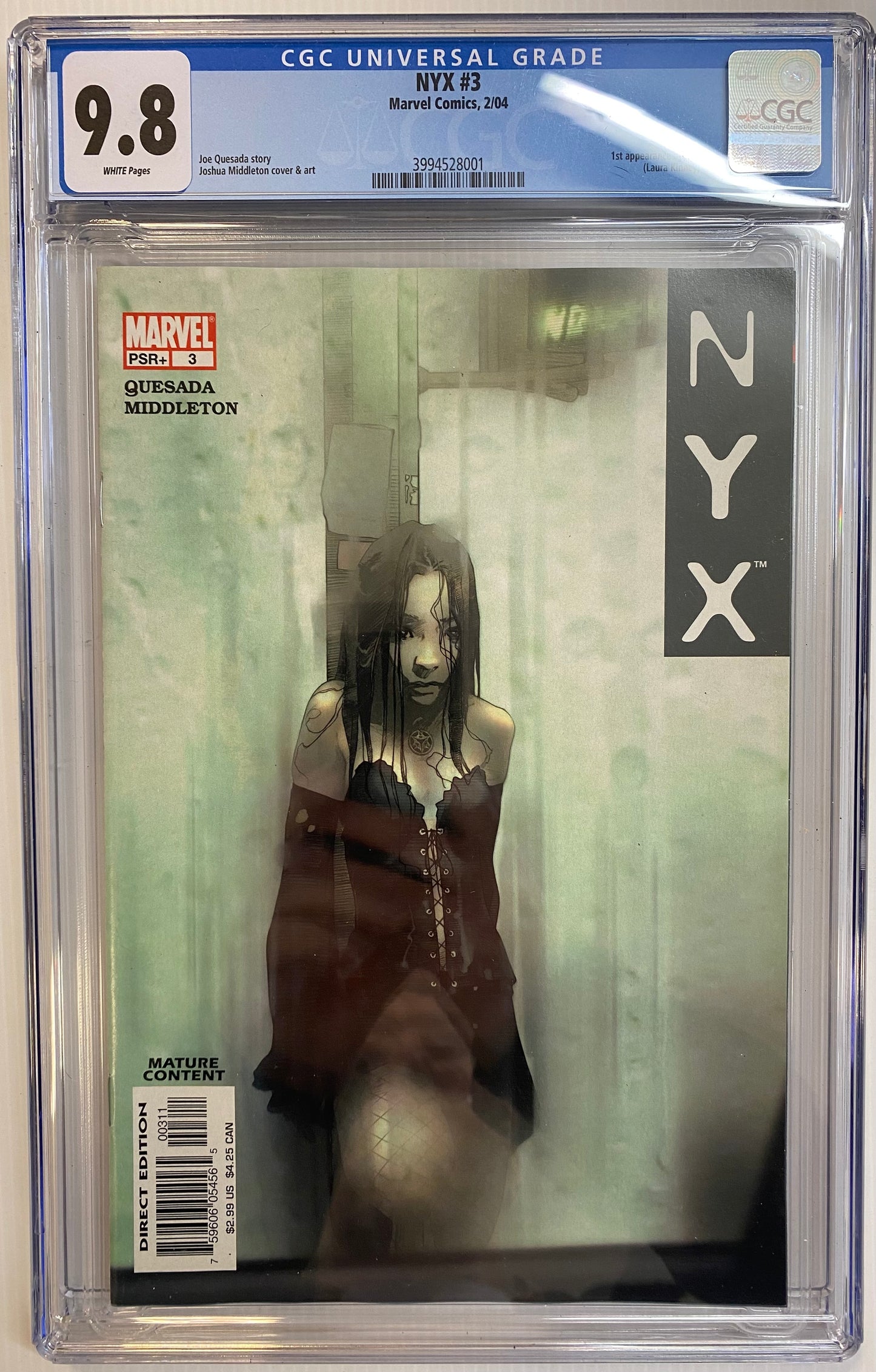 NYX #3 CGC 9.8