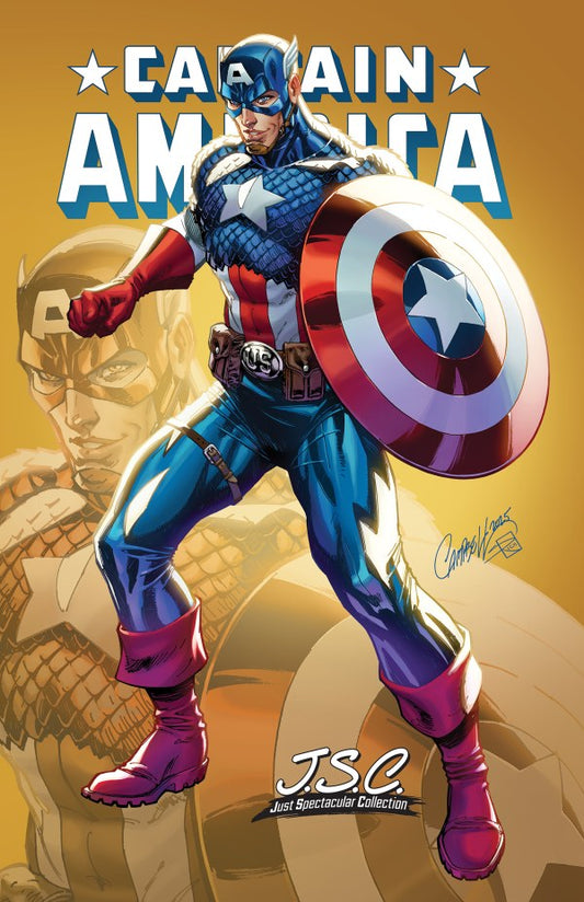 Captain America #2 J. Scott Campbell Just Spectacular Collection Variant - PRE-ORDER ETA 6/8/25