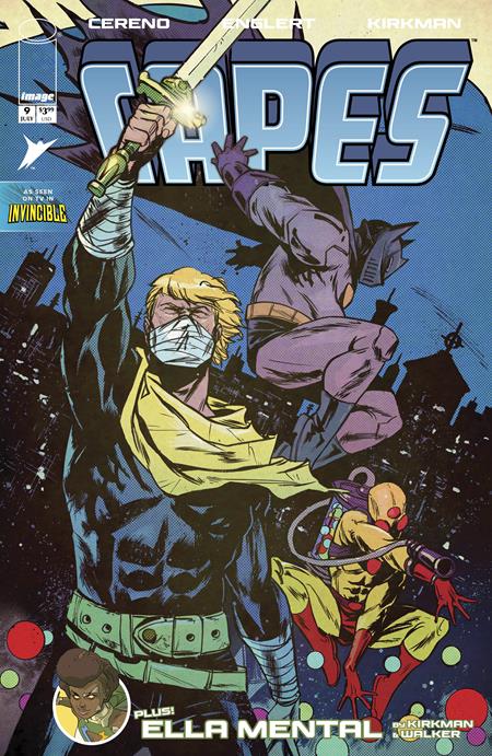 INVINCIBLE UNIVERSE CAPES #9 CVR E SANDFORD GREENE CONNECTING VAR - PREORDER (FOC 29/6/26) DUE IN STORE 22/7/26