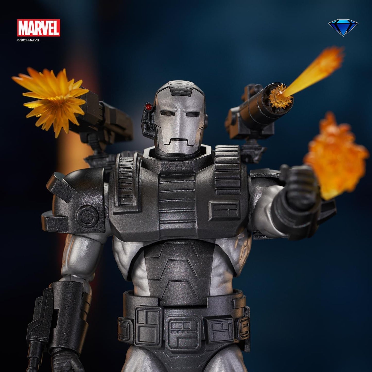 MARVEL SELECT COMIC WAR MACHINE ACTION FIGURE - PREORDER 1/25