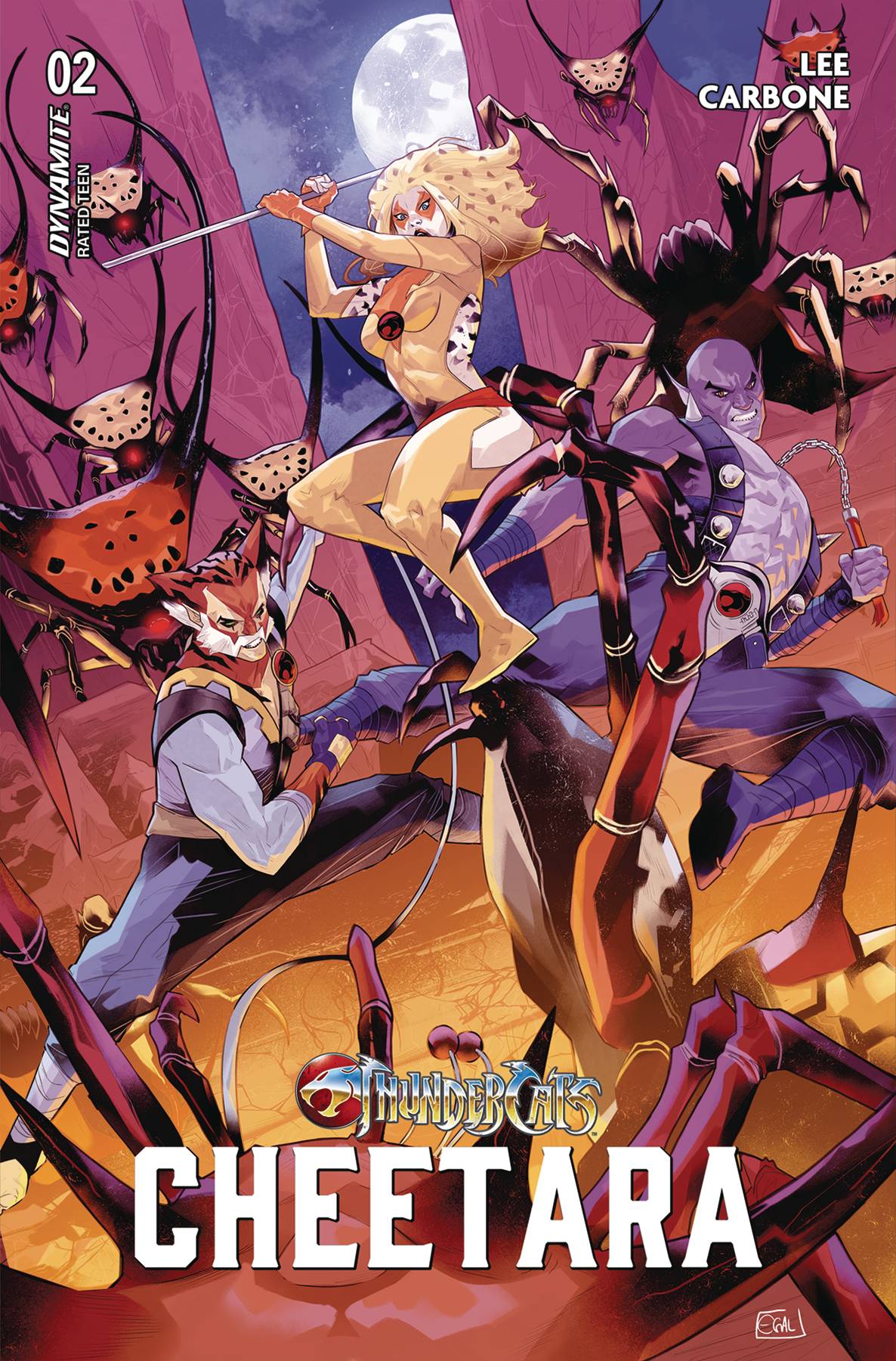 THUNDERCATS CHEETARA #2 CVR E EDWIN GALMON VARIANT - PRESALE DUE 7/8/24