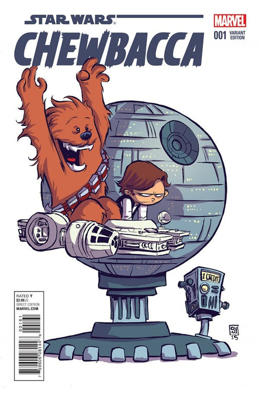 STAR WARS CHEWBACCA #1 SKOTTIE YOUNG VAR