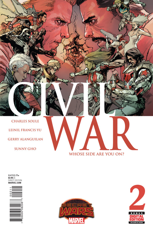 CIVIL WAR #2 (OF 5) SECRET WARS