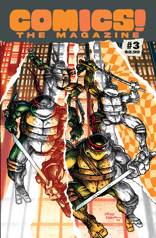 COMICS THE MAGAZINE #3 - PREORDER (FOC 13/4/26) DUE IN STORE 13/5/26