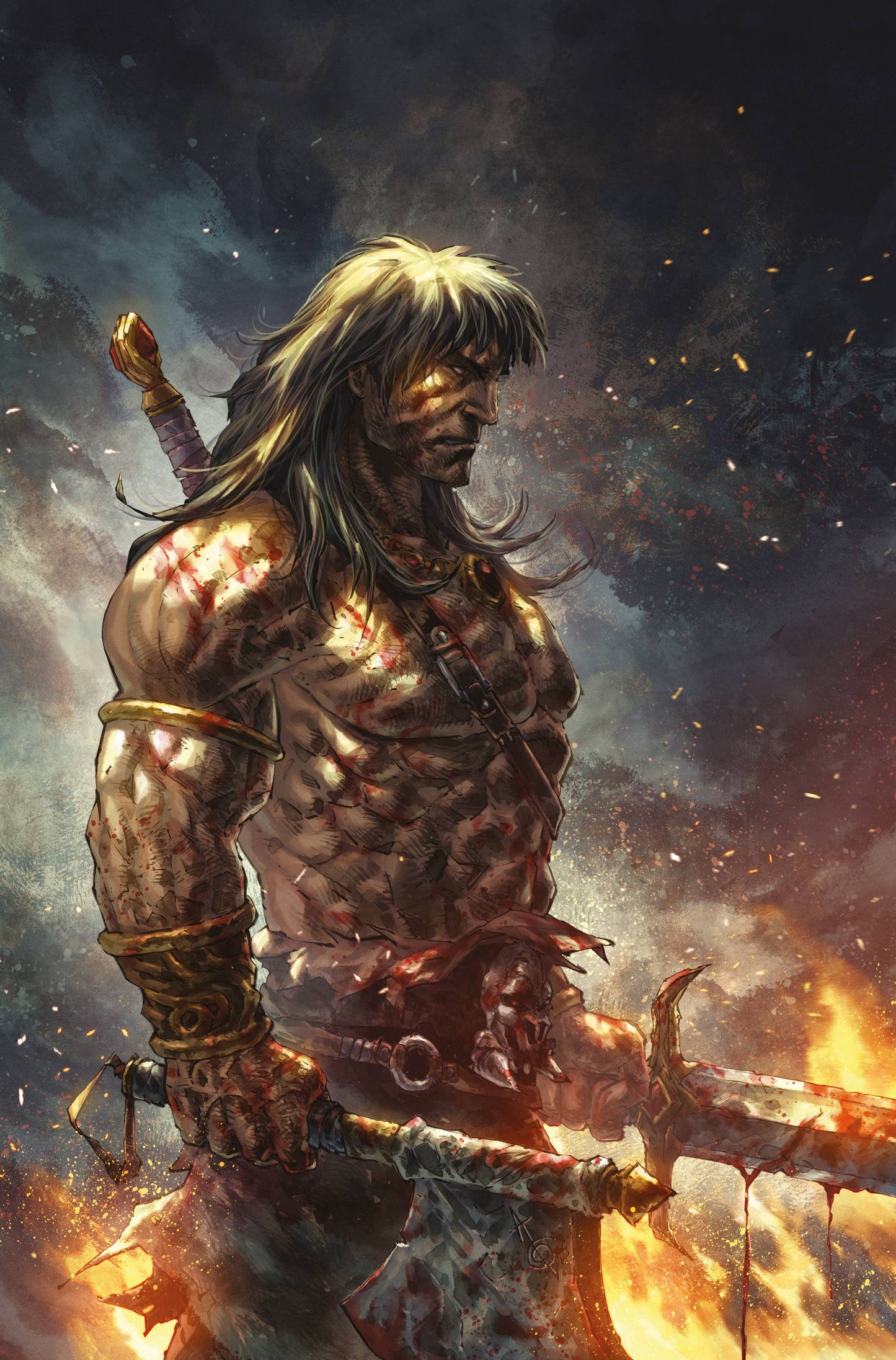 CONAN BARBARIAN #2 3RD PTG ALAN QUAH VIRGIN (MR)