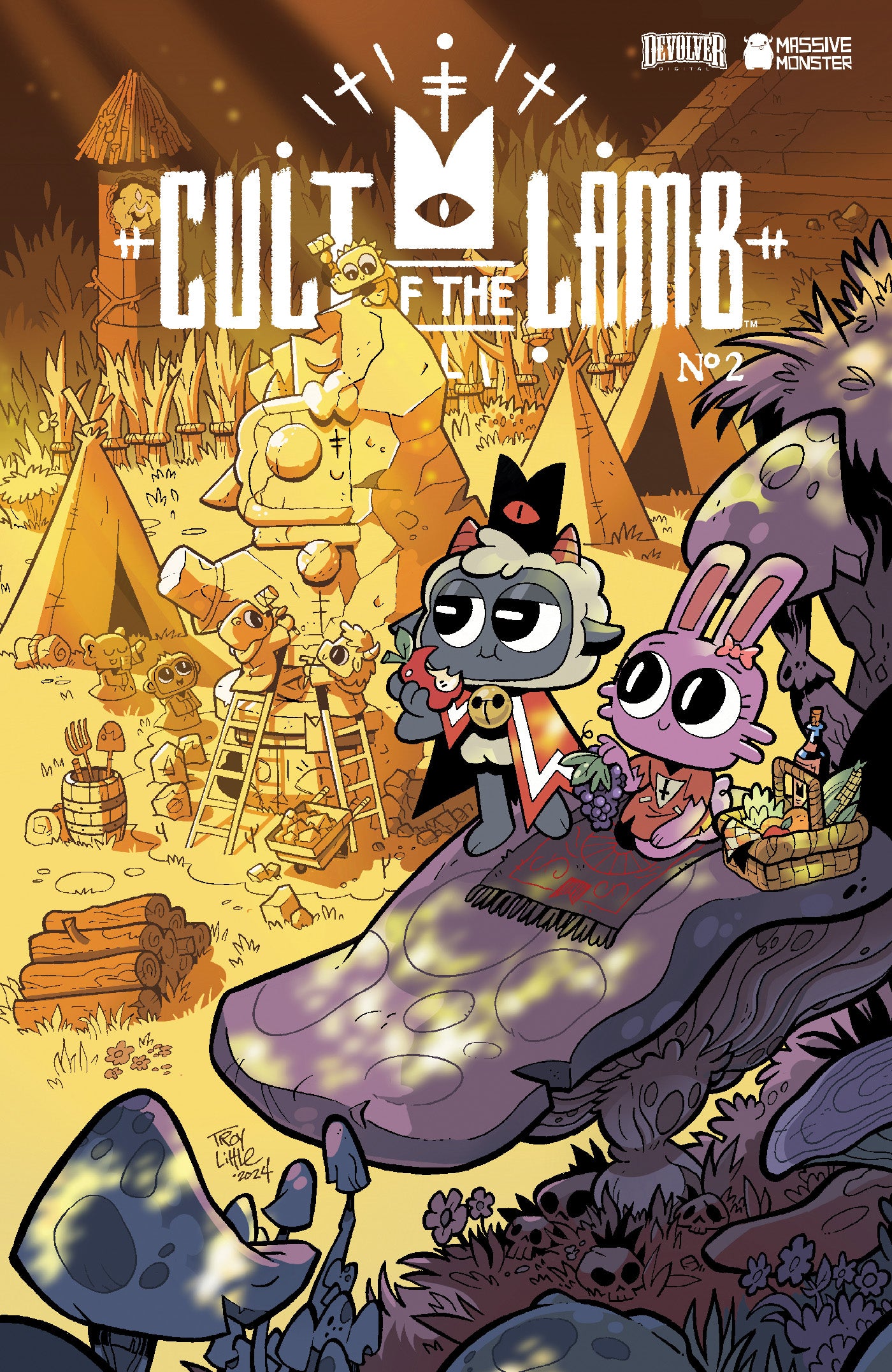 CULT OF THE LAMB #2 (OF 4) CVR B TROY LITTLE VARIANT