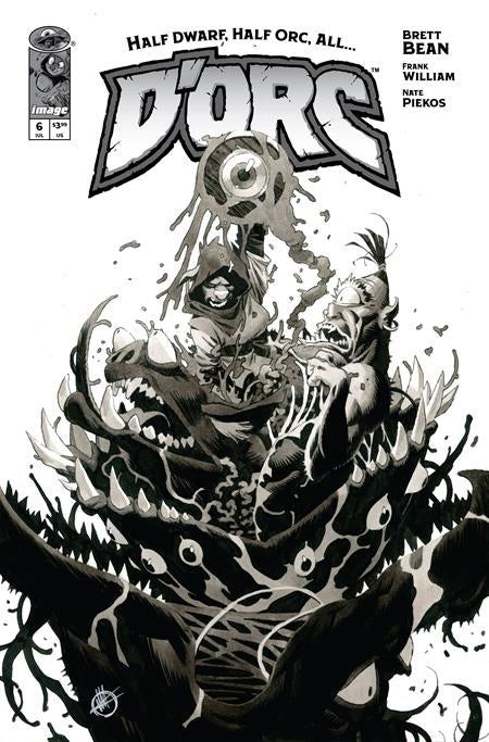 DORC #6 CVR D INC 1:50 MATTEO SCALERA B&W VAR - (FOC 22/6/26) DUE IN STORE 15/7/26