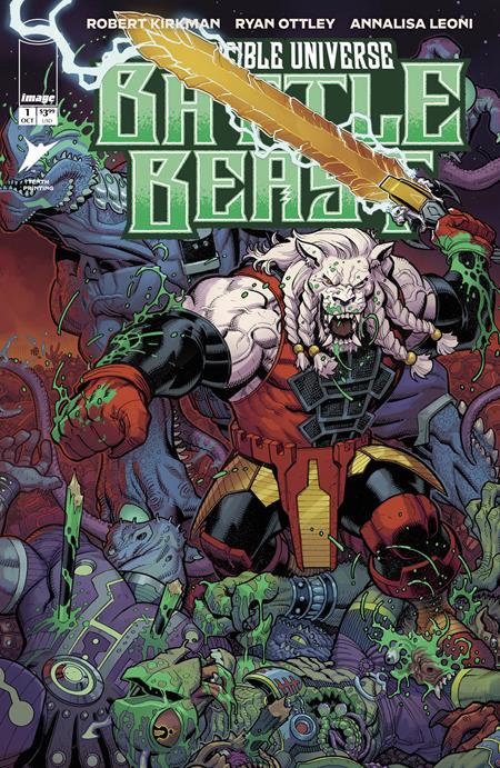 INVINCIBLE UNIVERSE BATTLE BEAST #1 10TH PTG CVR E NICK BRADSHAW & JIM CHARALMPIDIS VAR - PREORDER (FOC 14/9/26) DUE IN STORE 14/10/26