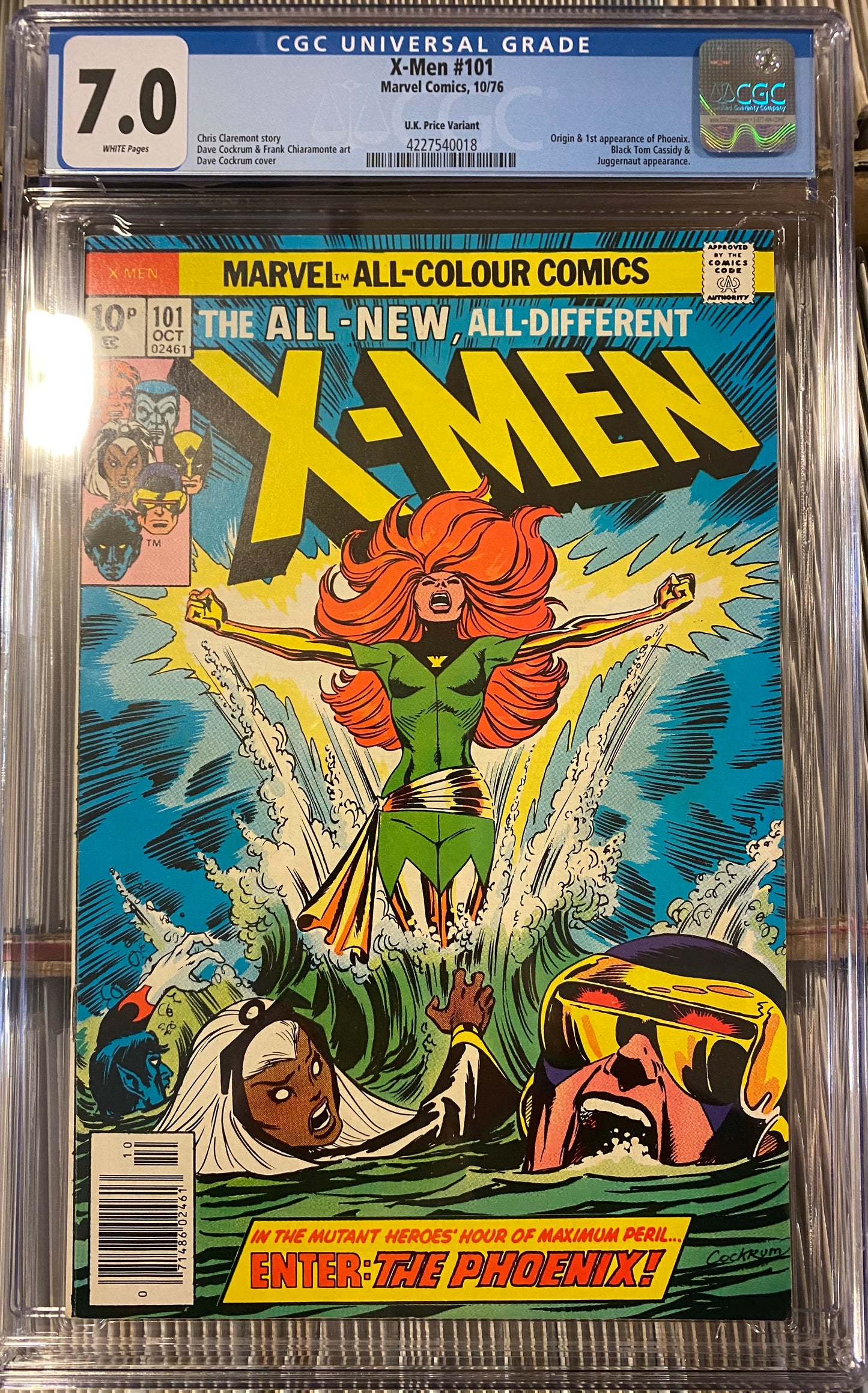 UNCANNY X-MEN #101 CGC 7.0