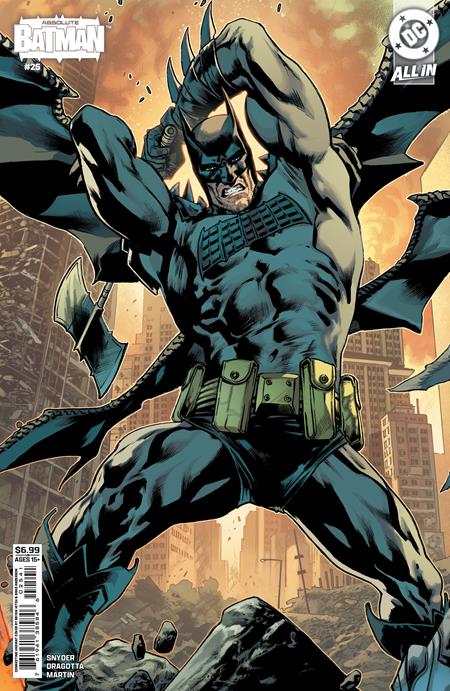 ABSOLUTE BATMAN #25 CVR D BRYAN HITCH CONNECTING CARD STOCK VAR - PREORDER (FOC 28/9/26) DUE IN STORE 28/10/26