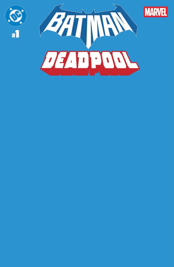 DC / Marvel Batman / Deadpool #1 Cover U Blank Variant