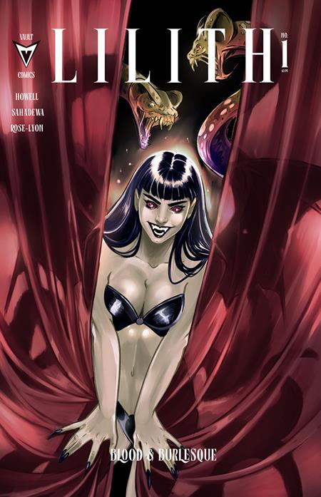 LILITH BLOOD AND BURLESQUE #1 (OF 5) CVR F INC 1:50 LEILA LEIZ VAR (MR) - PREORDER (FOC 14/9/26) DUE IN STORE 14/10/26