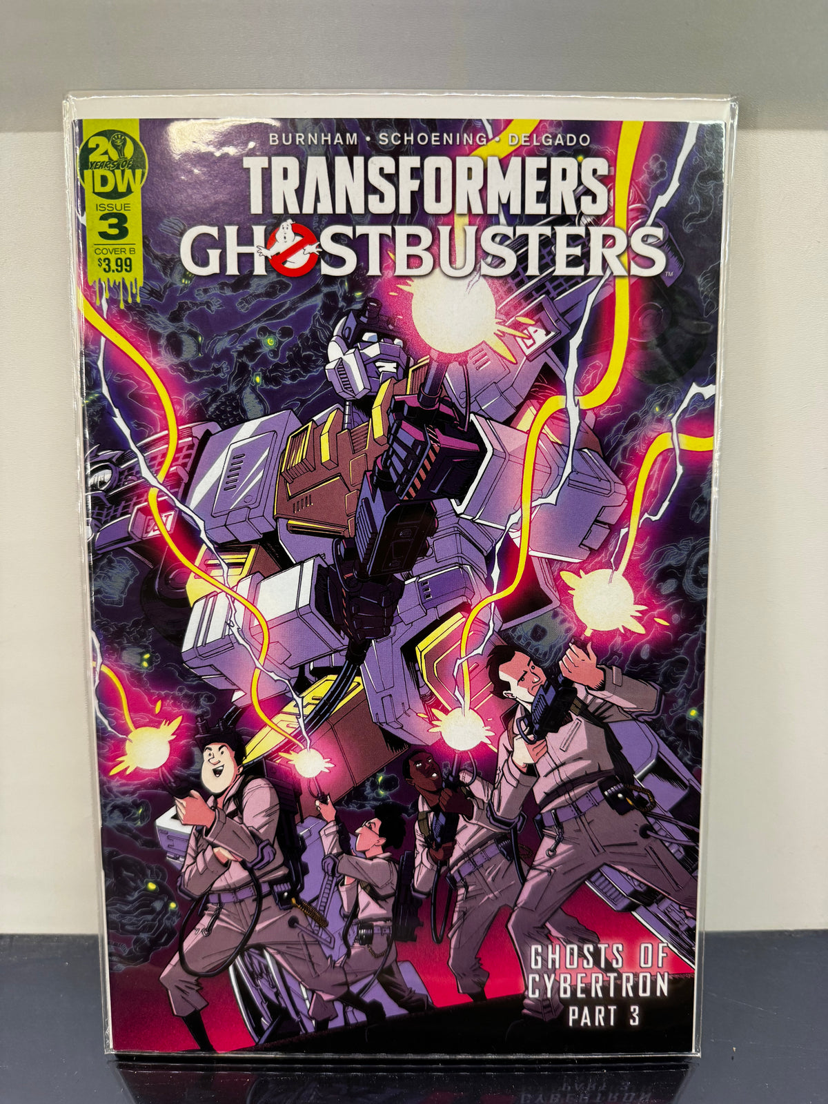 TRANSFORMERS GHOSTBUSTERS #1,2,3,4,5 CVR B SET