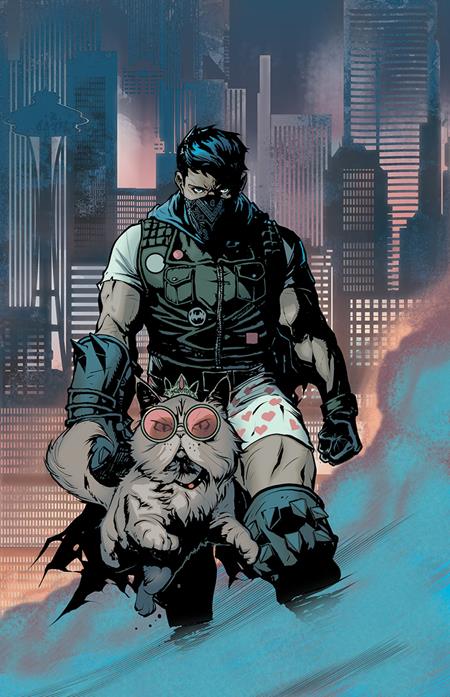 DUNGEON CRAWLER CARL SPECIAL EDITION #0 CVR H NATHAN GOODEN ABSOLUTE BATMAN HOMAGE 2 FOIL FULL ART VAR - PREORDER (FOC 15/6/26) DUE IN STORE 15/7/26