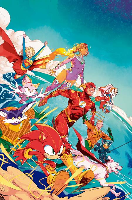 DC X SONIC THE HEDGEHOG THE METAL LEGION #4 (OF 5) CVR A PABLO M COLLAR - PREORDER (FOC 13/7/20) DUE IN STORE 5/8/26 - NOT FINAL COVER
