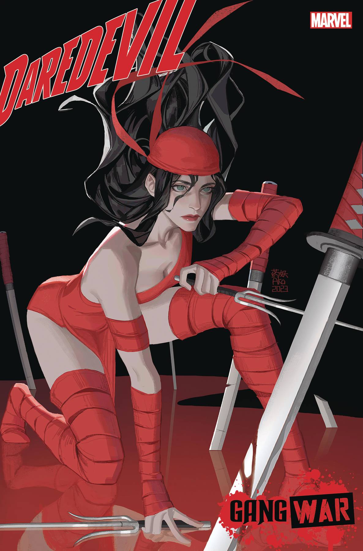 PREORDER 13/12/23 DAREDEVIL GANG WAR #1 AKA ELEKTRA VAR