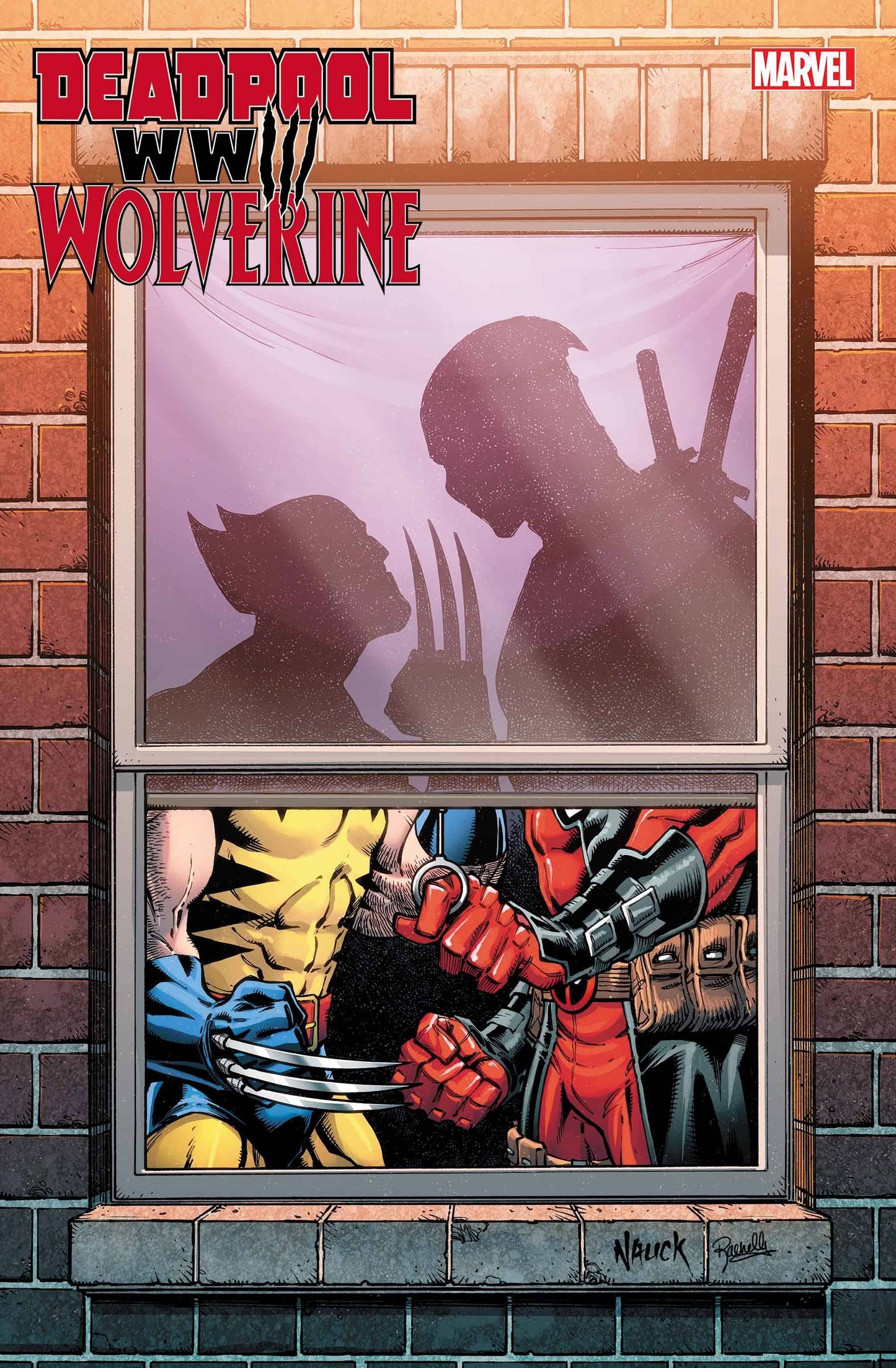 DEADPOOL WOLVERINE WWIII #1 WINDOWSHADES VAR