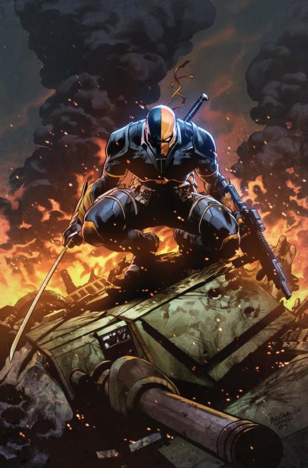 DEATHSTROKE THE TERMINATOR #5 CVR D CARLO PAGULAYAN CARD STOCK VAR - PREORDER (FOC 22/6/26) DUE IN STORE 15/7/26