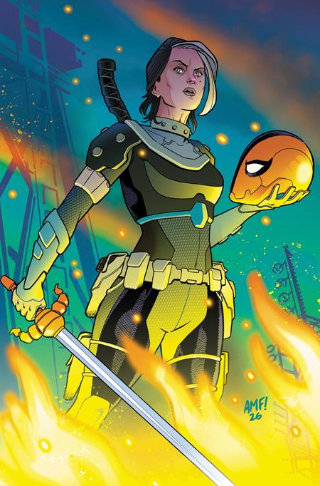 DEATHSTROKE THE TERMINATOR #7 CVR C TONY FLEECS CARD STOCK VAR - PREORDER (FOC 24/8/26) DUE IN STORE 19/9/26 NOT FINAL COVER