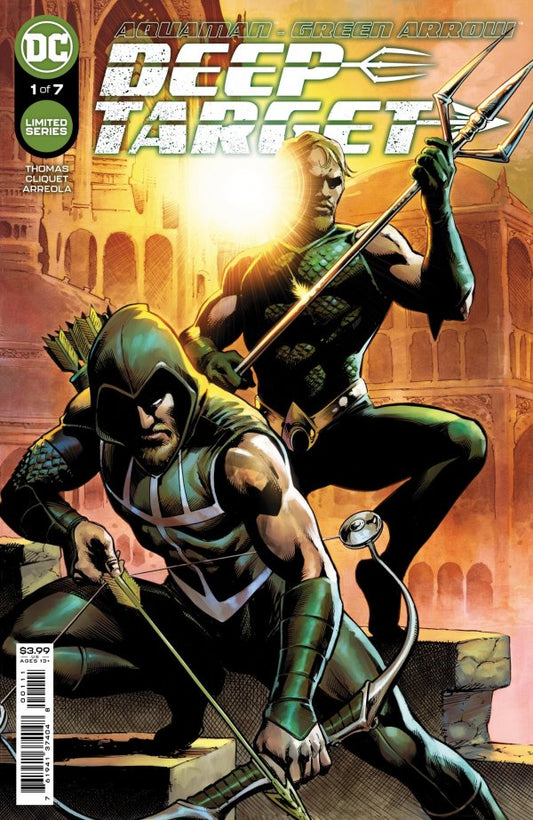 AQUAMAN GREEN ARROW DEEP TARGET #1 (OF 7) CVR A MARCO SANTUCCI