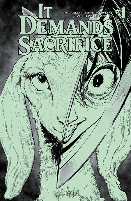 IT DEMANDS SACRIFICE #1 (OF 4) CVR J ADAM POLLINA GLOW IN THE DARK VAR - PREORDER (FOC 7/9/26) DUE IN STORE 7/10/26