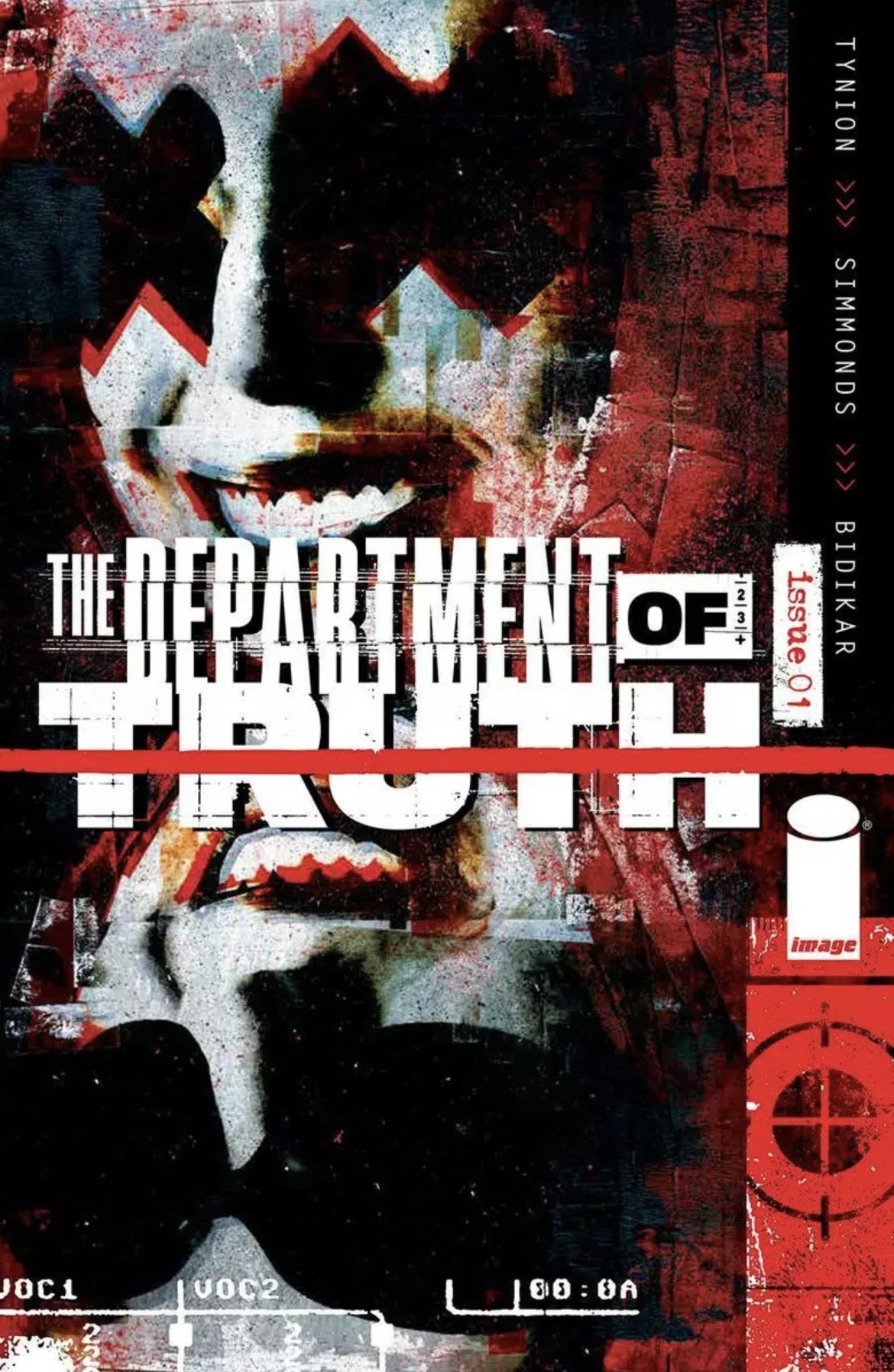 DEPARTMENT OF TRUTH #1 SIXTH PRINTING 1:25 ERROR VAR (MR)