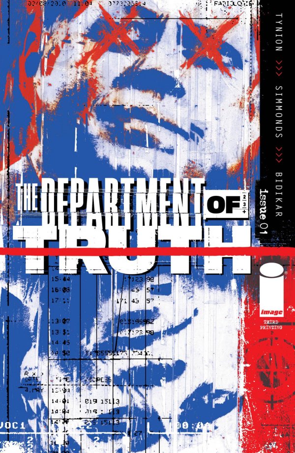 DEPARTMENT OF TRUTH #1 THIRD PRINTING (MR)