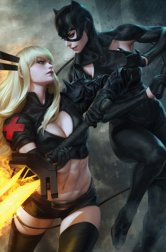 Marvel / DC: Deadpool / Batman #1 Stanley Artgerm Lau 1:100 Variant - PRE-ORDER 17/9/25