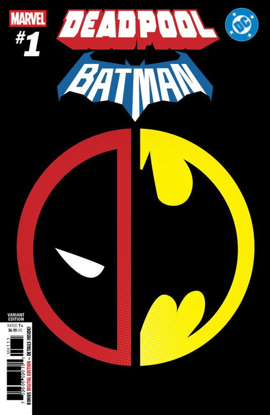 Marvel / DC: Deadpool / Batman #1 Insignia Mashup Variant - PRE-ORDER 17/9/25