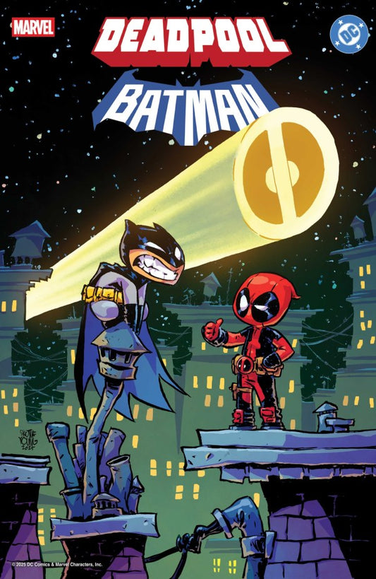 Marvel / DC: Deadpool / Batman #1 Skottie Young Variant - PRE-ORDER 17/9/25