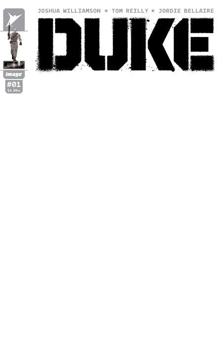 PREORDER 27/12/23 DUKE #1 (OF 5) CVR G BLANK SKETCH VAR