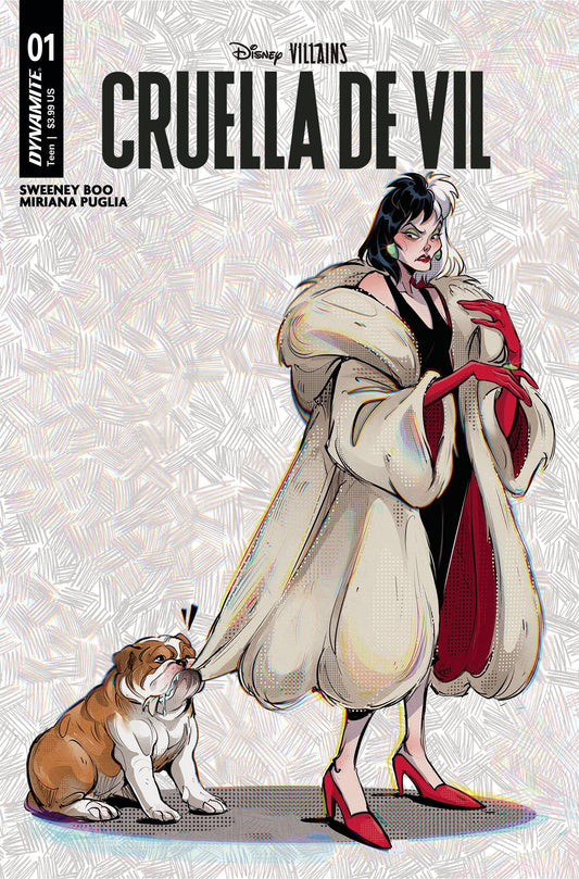 DISNEY VILLAINS CRUELLA DE VIL #1 CVR C LUSKY - PREORDER 6/12/23