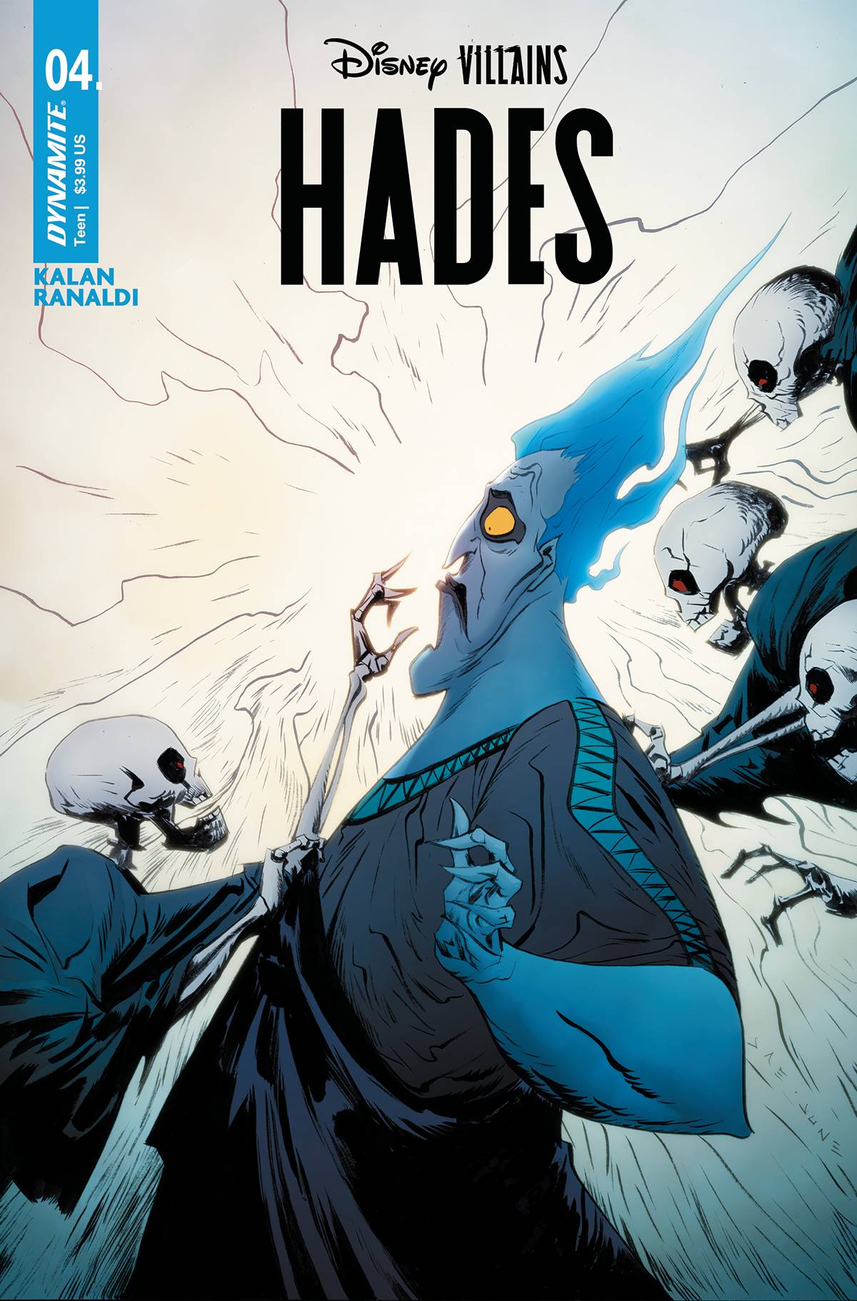 DISNEY VILLAINS HADES #4 CVR B JAE LEE VAR