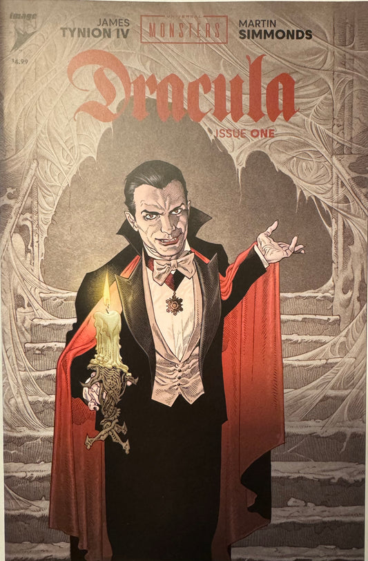 UNIVERSAL MONSTERS DRACULA #1 (OF 4) GABRIEL RODRIGUEZ - LUNAR THANK YOU VARIANT - 1 per store