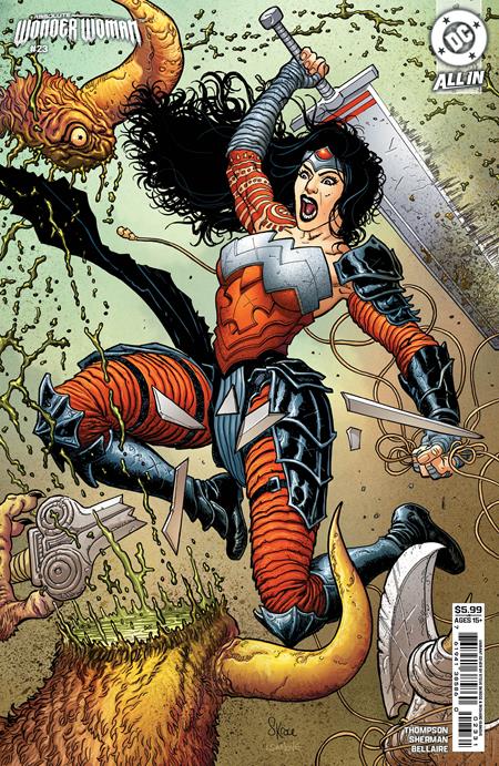 ABSOLUTE WONDER WOMAN #23 CVR C STEVE SKROCE CARD STOCK VAR - PREORDER - (FOC 8/8/26) DUE IN STORE 26/8/26