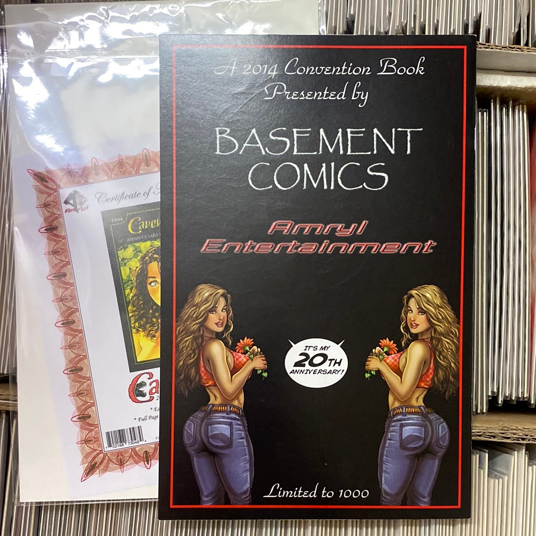 CAVEWOMAN 20th Anniversary Convention Book Signed & Sketched
