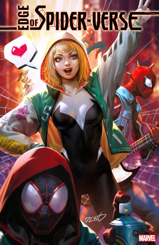 EDGE OF SPIDER-VERSE #1 DERRICK CHEW VAR - PREORDER 21/2/24